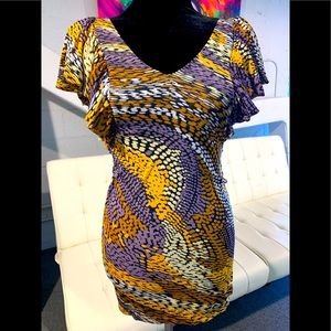 MarisaK Psychedelic mini dress